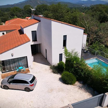 Villa Contemporaine, Jardin Mediterraneen Et Piscine Privee Saint-Jean-Pla-de-Corts Extérieur photo
