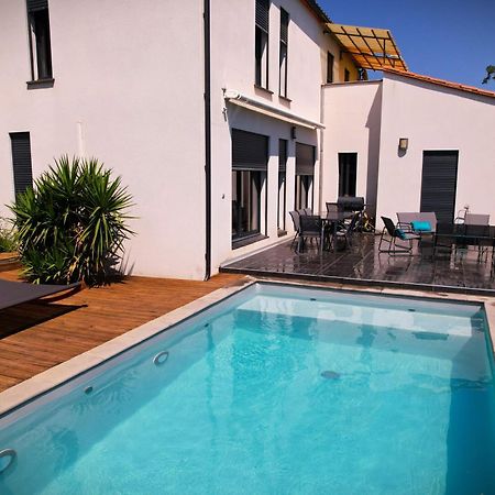 Villa Contemporaine, Jardin Mediterraneen Et Piscine Privee Saint-Jean-Pla-de-Corts Extérieur photo
