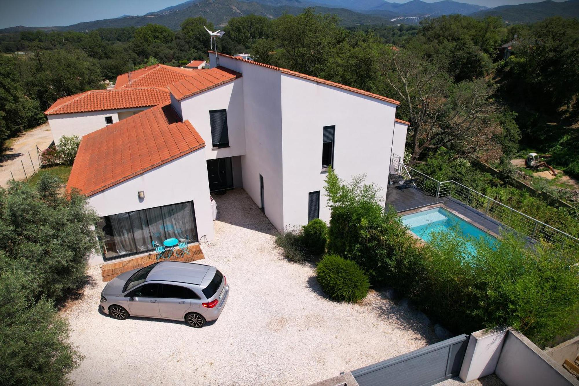 Villa Contemporaine, Jardin Mediterraneen Et Piscine Privee Saint-Jean-Pla-de-Corts Extérieur photo